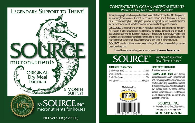 Source - Original Powder - 5lb