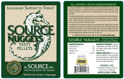 Source Nuggets - 3.5 lbs