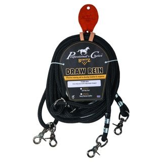 Cord Draw Rein w/ Adjustable Stopper