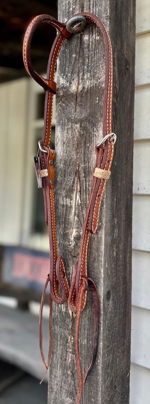 Circle L One Ear Headstall with Rawhide Keepers