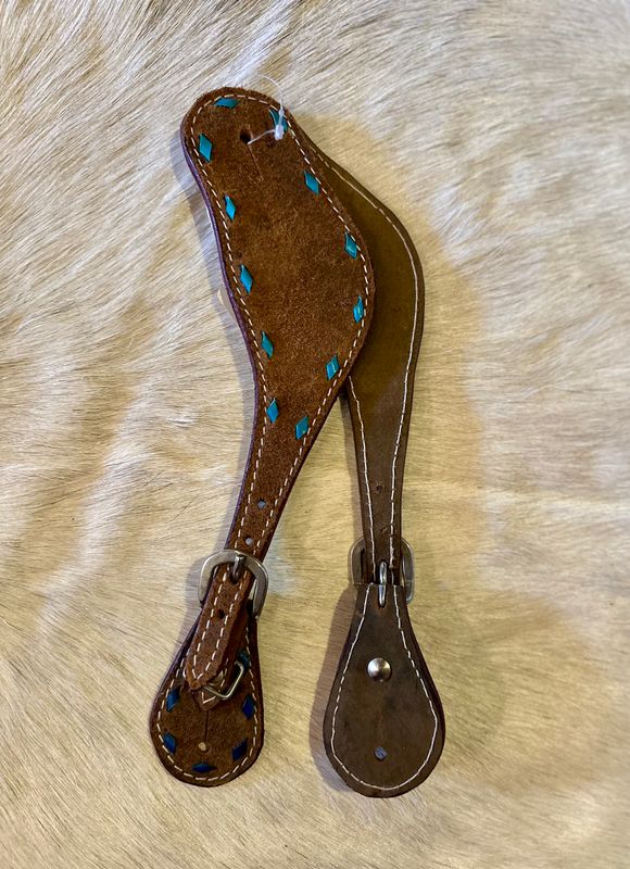 Circle L Buckstitch Spur Strap - Adult