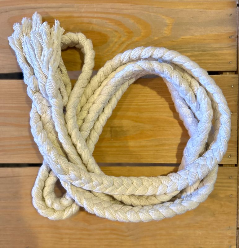 Cotton Rein, 12' - White