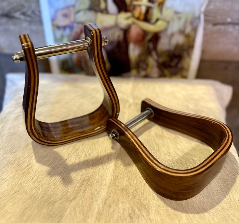 Circle L  Rosewood Stirrups
