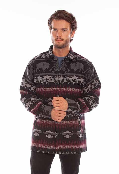 Men's Scully Buffalo Shirt Jacket