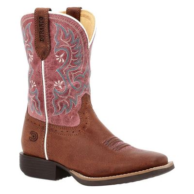 Children's Durango Shyloh Rusty Brown w/Dusty Rose Shaft