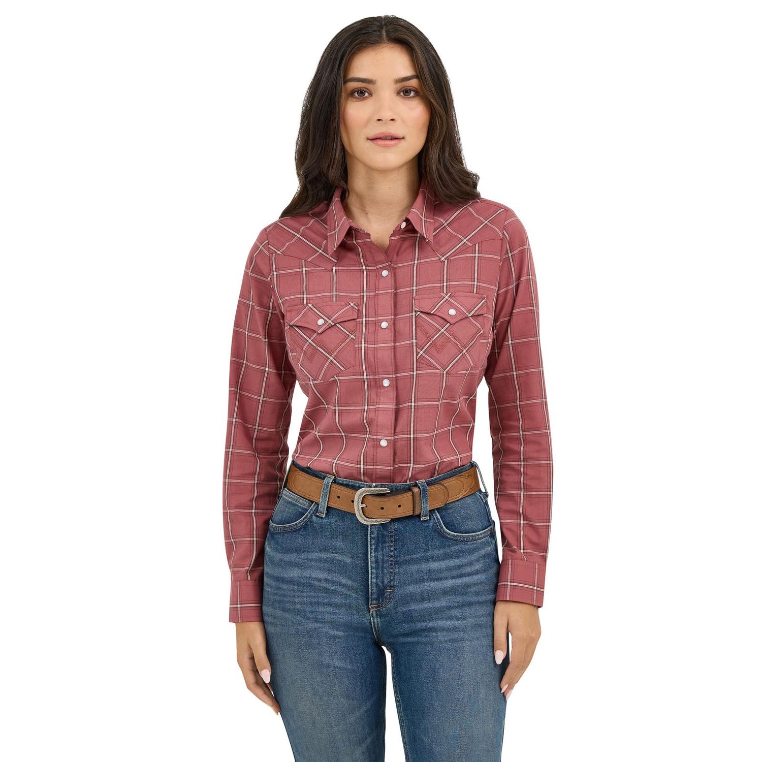 Women's Wrangler® Essential Top - Wine Women's Wrangler® Essential Top - Wine