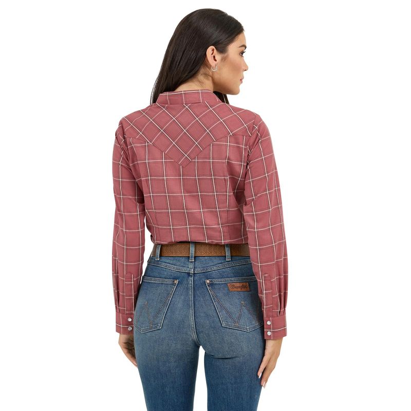 Women's Wrangler® Essential Top - Wine