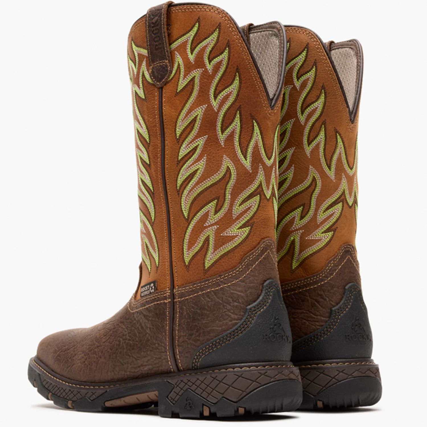 Men's Rocky IronHawk Waterproof Western Boot