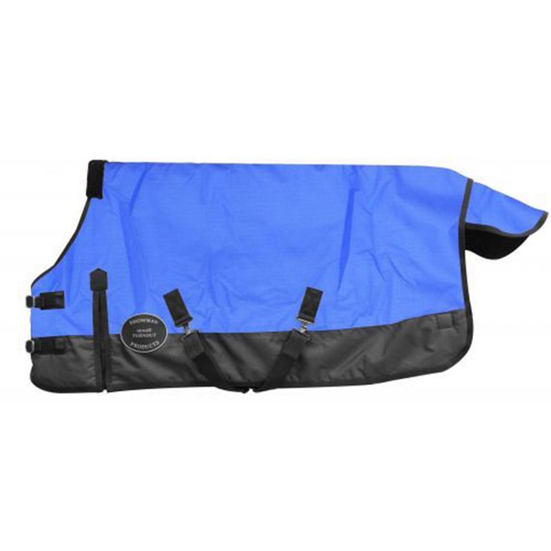 Turnout/Rain Sheet - 1200D / 0G Waterproof, Blue  - Medium Pony/Yearling 48"-54"