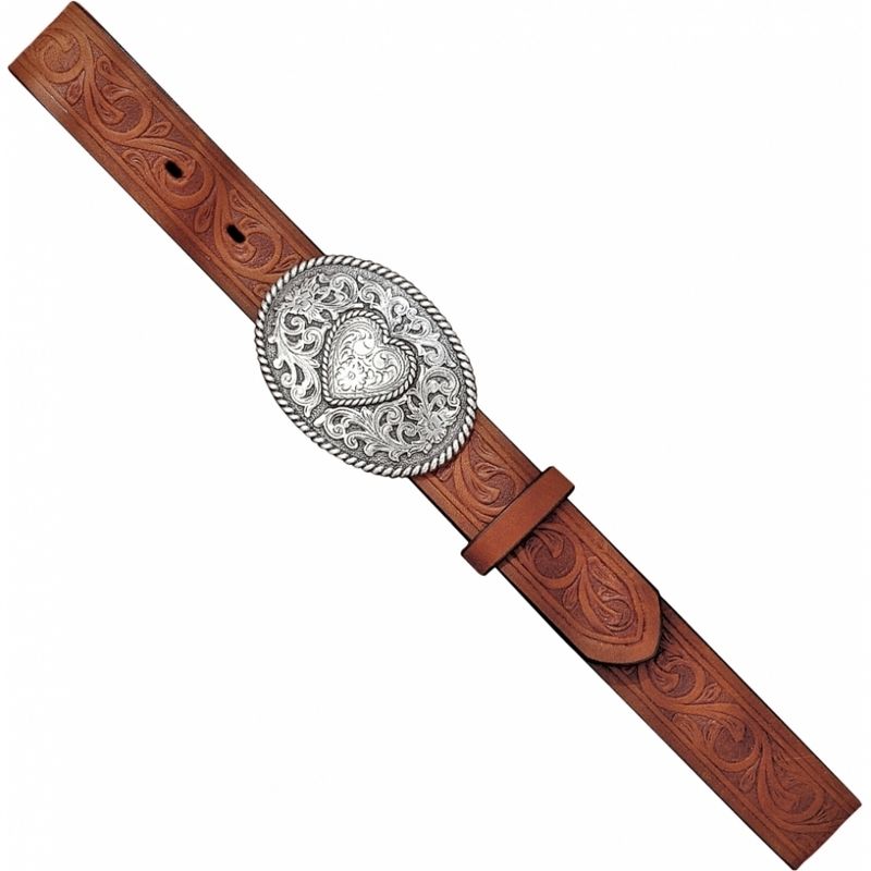 Children's - Justin Trophy Belt Brown