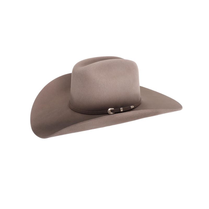 Serratelli 8X Beaver Fur Felt Hat - Nutmeg, Shovel Front