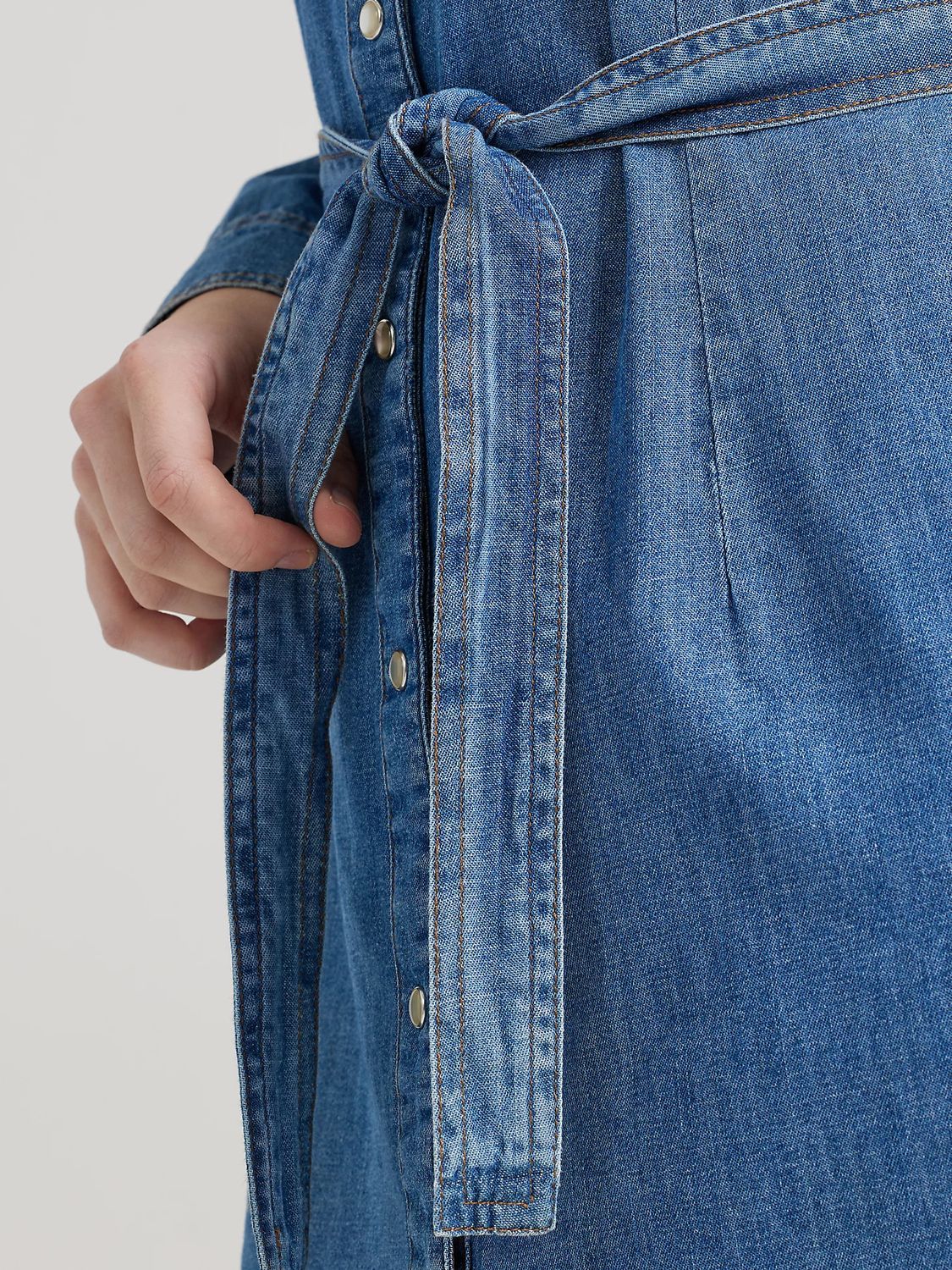 Women's Wrangler Denim Shirt Dress