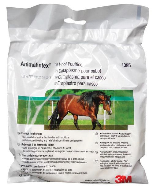 Animalintex Poultice Pad Hoof - 5.5 Animalintex Poultice Pad Hoof - 5.5" x 5.5"