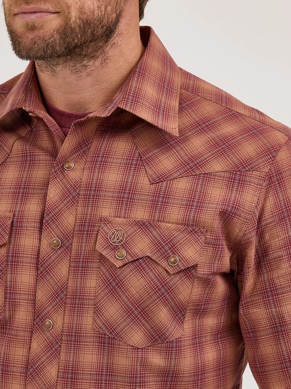 Men's Wrangler Retro® Long Sleeve Shirt - Modern Fit - Rawhide