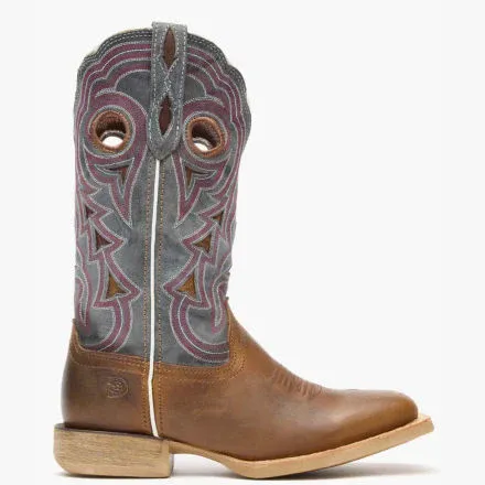 Women's Durango Lady Rebel Pro Golden Brown & Periwinkle Boot
