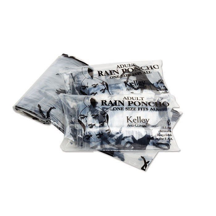 Adult Rain Poncho Clear Adult Rain Poncho Clear