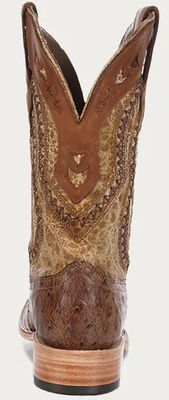 Men's Corral Full Quill Ostrich Square Toe