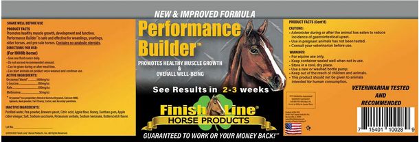 Finish Line Performace Builder - 30oz