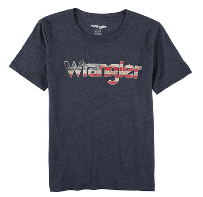 Children's Wrangler Red/White/Blue T-Shirt
