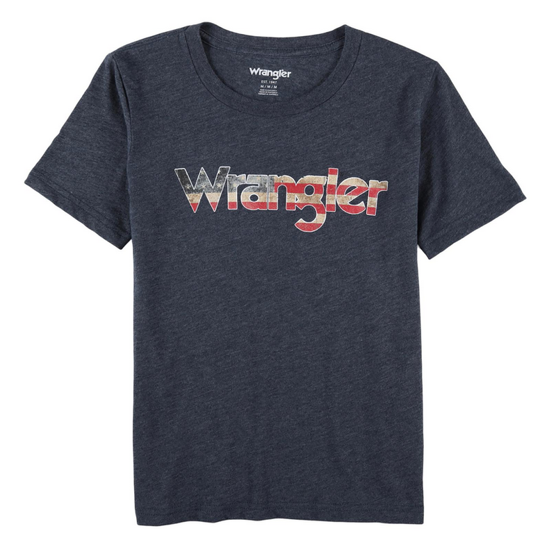 Children's Wrangler Red/White/Blue T-Shirt
