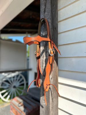 Circle L Scalloped Headstall - Horse Size