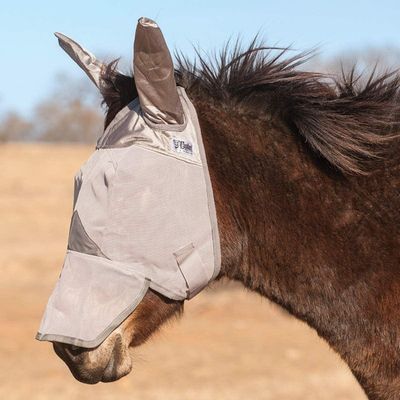Crusader Fly Mask Long Nose w/Ears