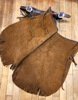 Circle L U.S.A. Made Leather Chinks