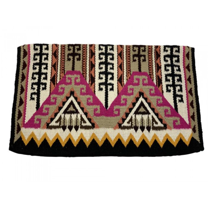 Handwoven 100% Wool Saddle Pads