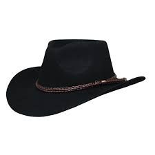 Outback Forbes 100% Australian Wool Hat, Size: Black S