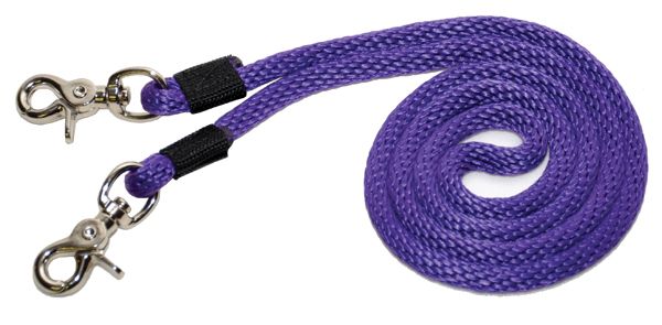 Poly Rope Game Rein 5' x 3/8, Color: Black