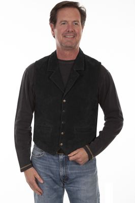 Men's Scully Boar Suede Vest