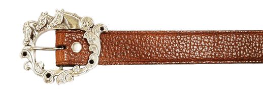 Adult - Women's Bison Vaquera Belt (Final Sale Disc), Size: XS - Peanut