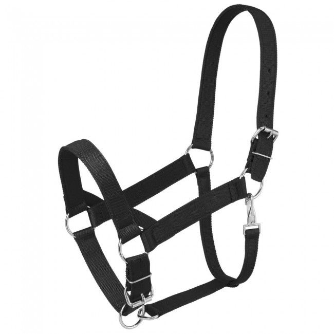 Standard Draft Nylon Halter, Color: Black