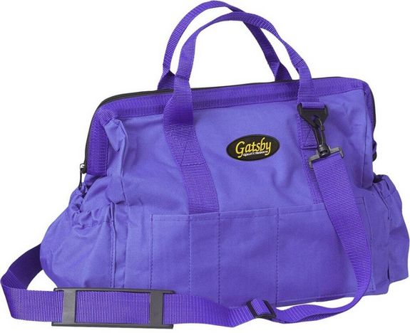 Gatsby Nylon Grooming Tote, Color: Purple