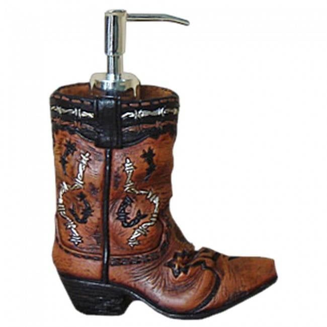 Cowboy Boot Soap Pump