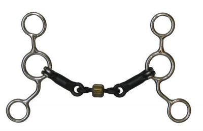 Gag - Showman™ Stainless Steel JR Cowhorse Bit, 5"