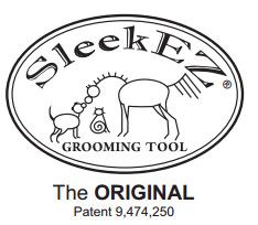 SleekEZ® Grooming Tool - Small Wood Handle - 2.5"