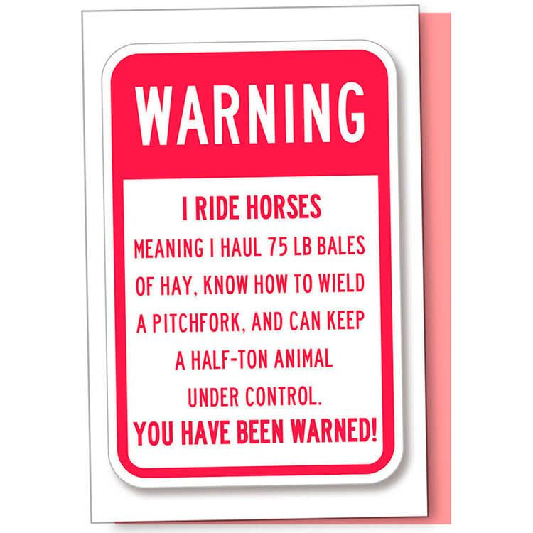 EcoNotes - "Warning" 12/ct Boxed