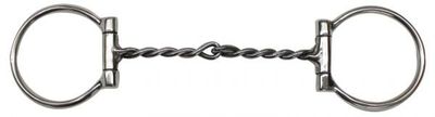 Dee Ring - Twisted Stainless Steel Snaffle, 5"