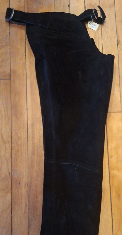 Children's Congress Leather Schooling Chaps - XL