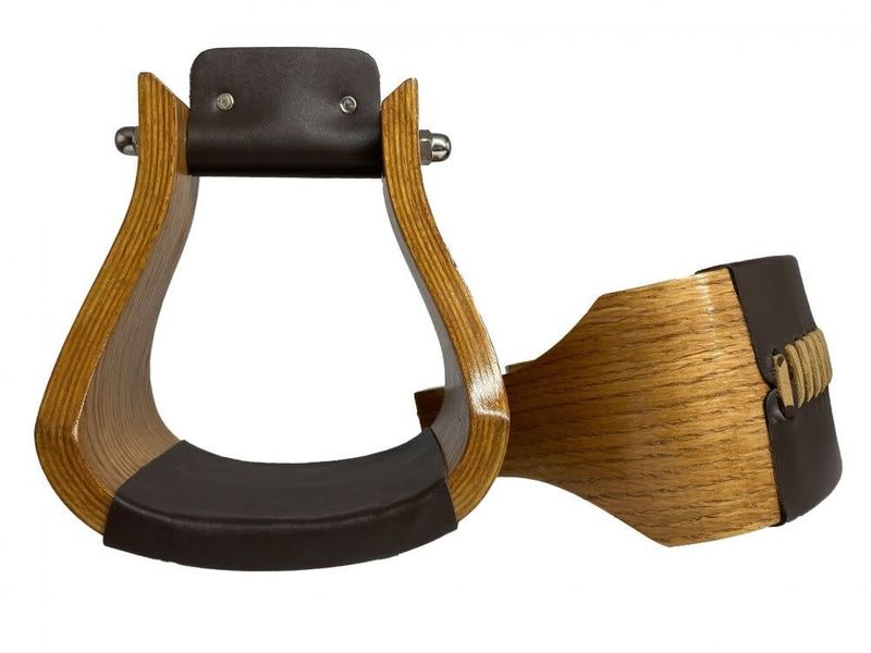 Wide Wooden Stirrups