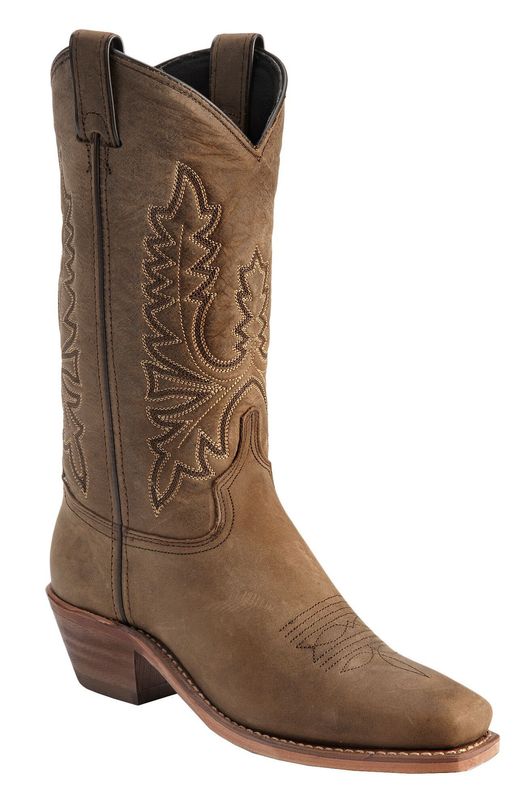 Women's Abilene Addison 11" Olive Brown Cowhide Boot