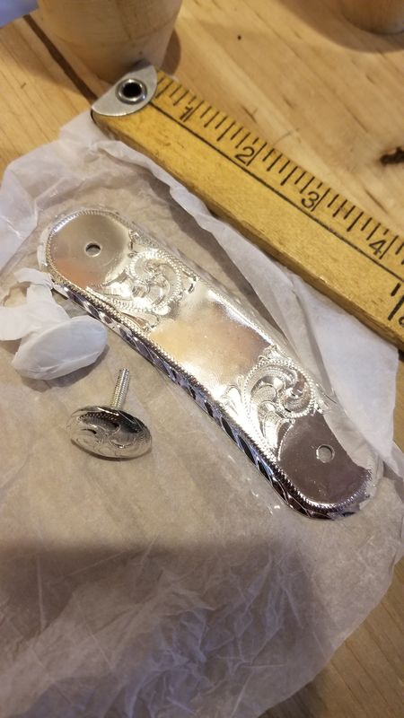 Cantle Plate Sliver - 3 Piece