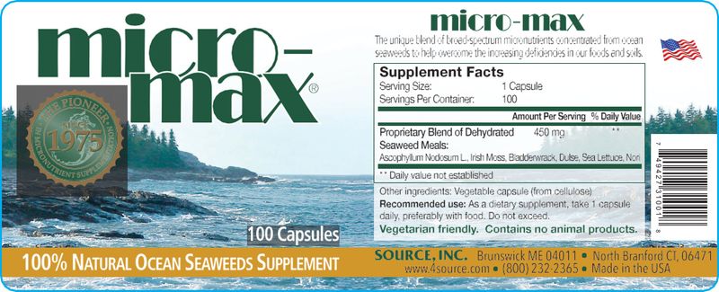 Micro-Max Capsules - 100 ct