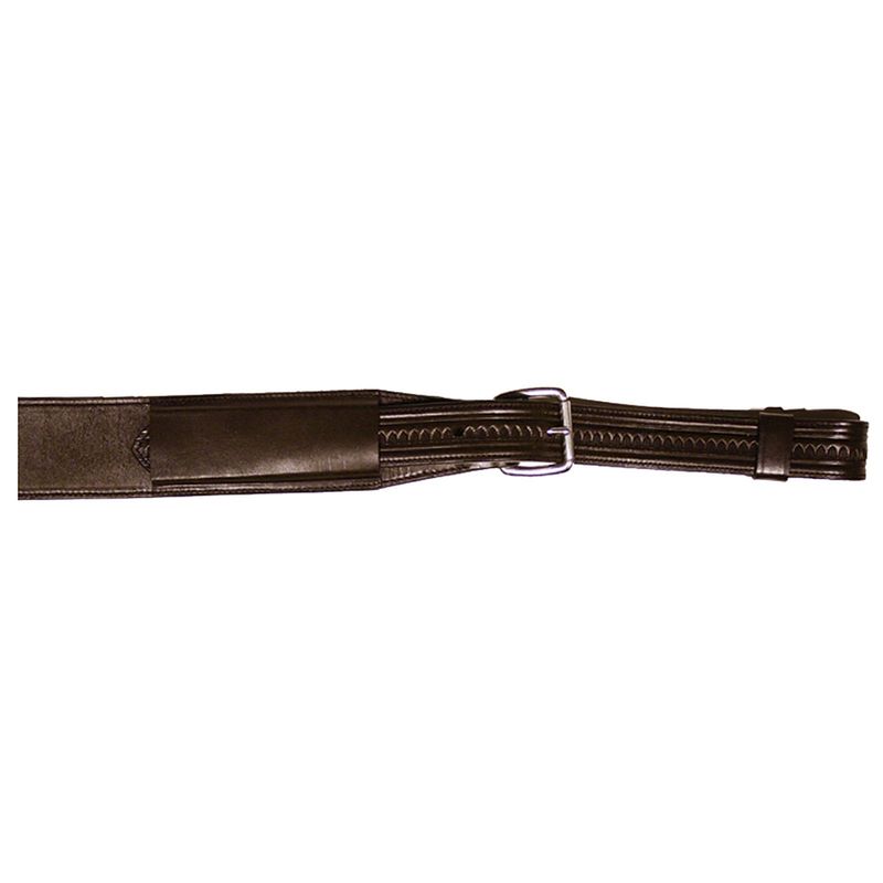 Circle Y Smooth Flank Cinch - Walnut