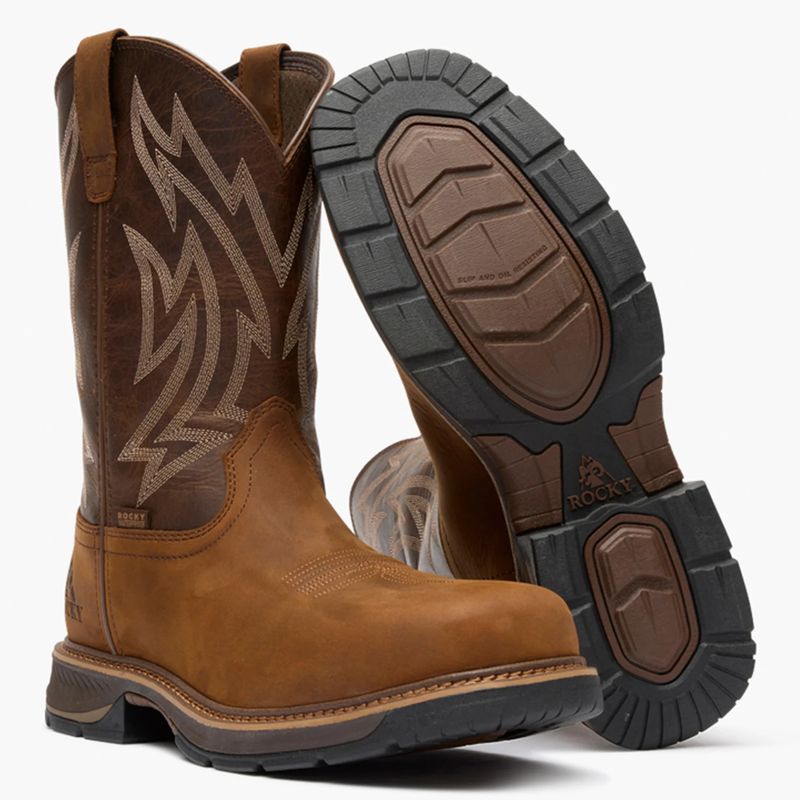 Men's Rocky Original Ride LTE Carbon Toe Western