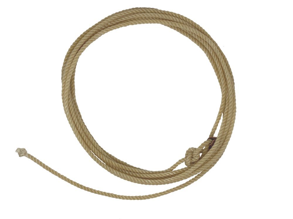 Soft Lay Synthetic Lariat with Leather Burner - 7/16" X 30'