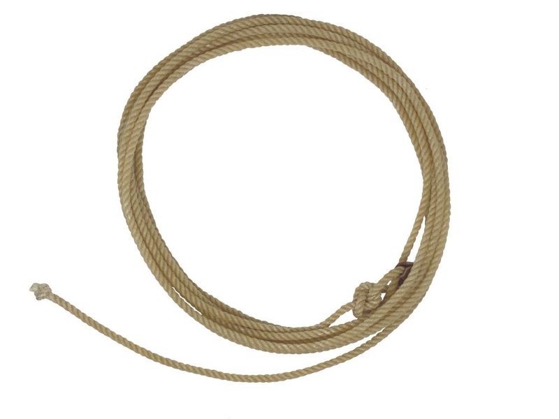 Soft Lay Synthetic Lariat with Leather Burner - 7/16" X 30'