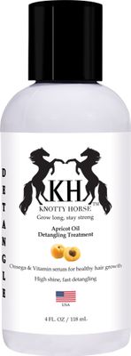 Knotty Horse Apricot Oil Detangling Treatment - 4oz