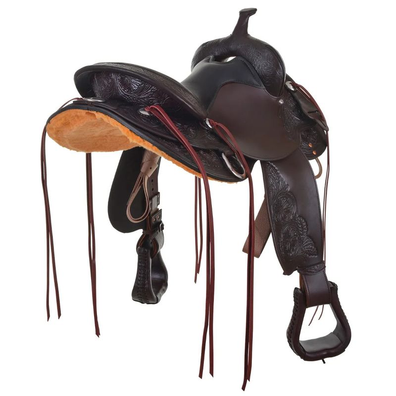16" WIDE Circle Y Oyster Creek Trail Saddle